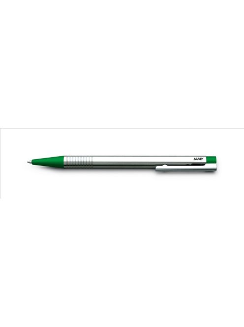 LAMY logo, golyóstoll kék betéttel, rozsdamentes acél műanyag véggel, zöld, 205 (4014519271444)