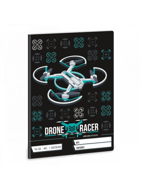 Ars Una 1432, I. OSZT. A/5 FÜZET DRONE RACER (5131) 22 (53581310)