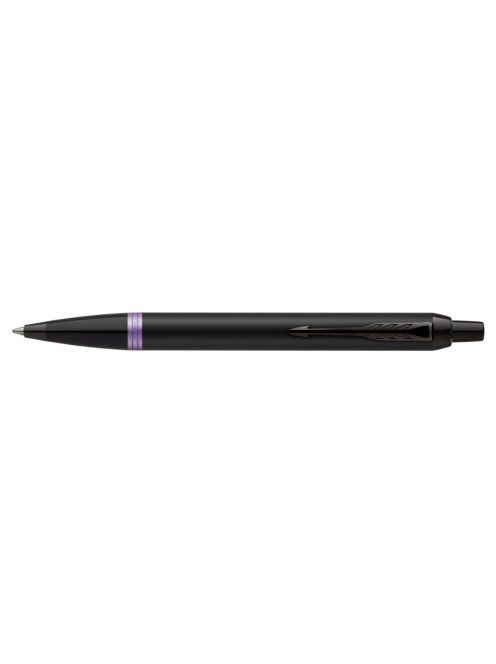 Parker Royal I.M. Professionals Vibrant Golyóstoll, fekete-lila, fekete klipsz 2172951 (7010607000)