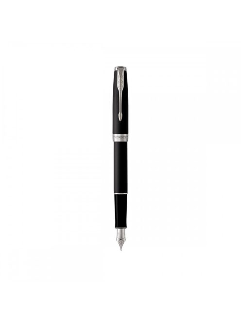 Parker ROYAL SONNET töltőtoll matt fekete, ezüst klipsz 1931521 (7040308000)