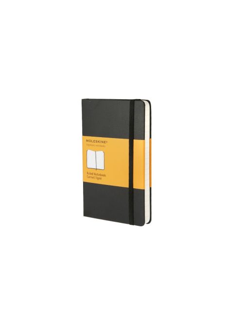 MOLESKINE NOTESZ MM710 KEMÉNY FEKETE "P" VONALAS (7490131000)