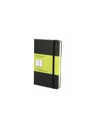 MOLESKINE NOTESZ QP012 KEMÉNY FEKETE "P" SIMA (7490133000)