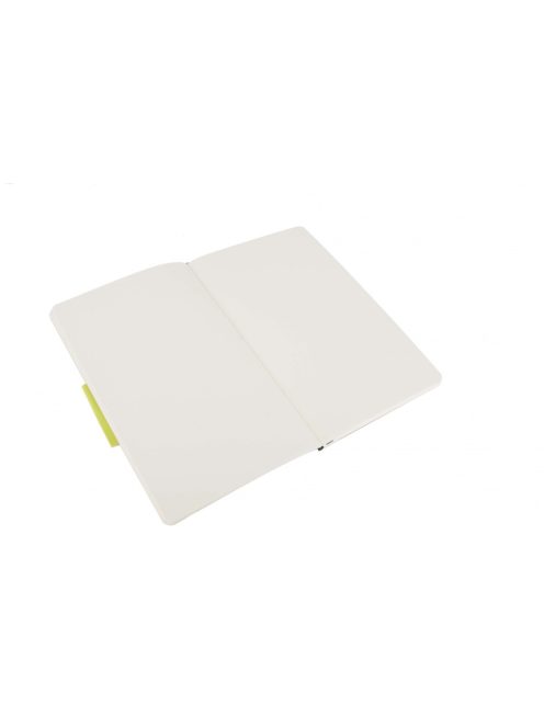 MOLESKINE NOTESZ QP618 PUHA FEKETE ""L"" SIMA (7490144000)