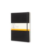 MOLESKINE NOTESZ QP090 KEMÉNY FEKETE "XL" VONALAS (7490174000)