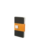 MOLESKINE JEGYZETFÜZET CAHIER 3DB QP311 FEKETE ""P"" VONALAS (7500091000)