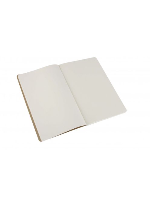 MOLESKINE JEGYZETFÜZET CAHIER 3DB QP418 BARNA ""L"" SIMA (7500093001)