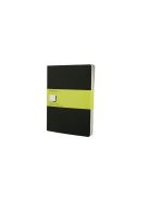 MOLESKINE JEGYZETFÜZET CAHIER 3DB QP323 FEKETE ""XL"" SIMA (7500095000)