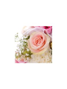   AMB.13306250 Rose Romance papírszalvéta 33x33cm,20db-os (8712159099485)