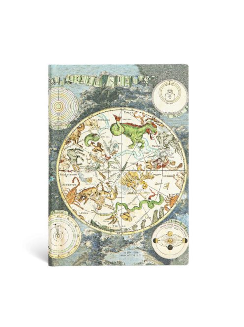 Paperblanks FLEXIS notesz, füzet Celestial Planisphere mini vonalas 176 old. (9781439756188)