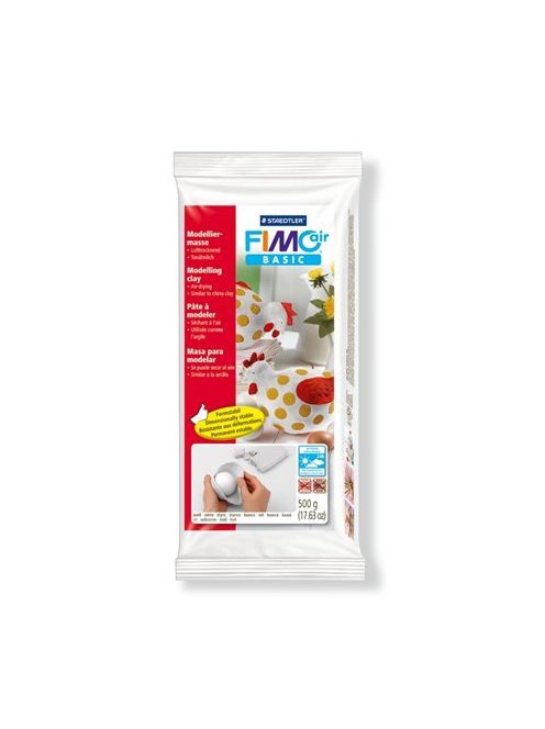 Gyurma, 500 g, levegőre száradó, FIMO "Air Basic", fehér (FM81000) (FM81000)