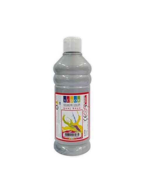 Tempera, 500 ml, Südor, metál ezüst (ISKETE174)