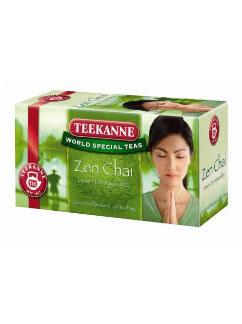 Zöld tea 20x1,75 g, TEEKANNE "Zen chai" (KHK328)