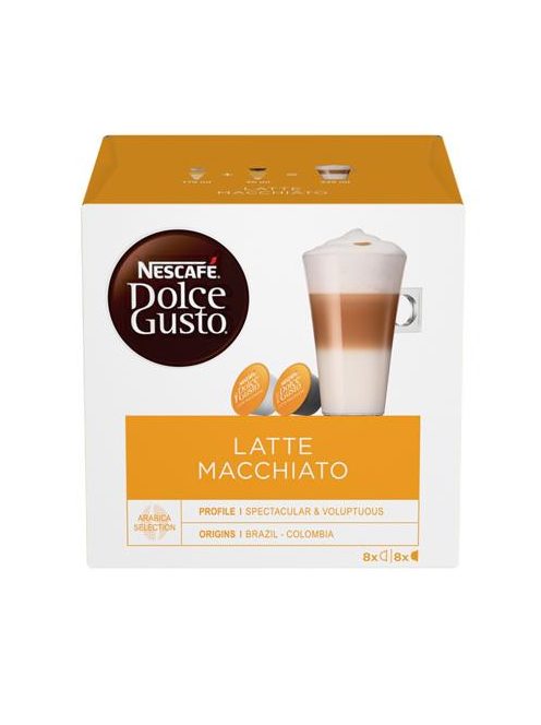 Kávékapszula, 8x2 db,  NESCAFÉ DOLCE GUSTO "Latte Macchiato" (KHK366)