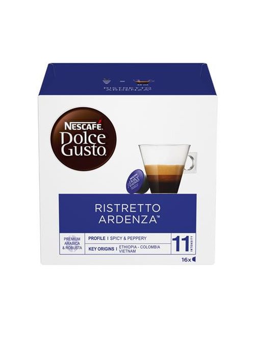 Kávékapszula, 16 db,  NESCAFÉ DOLCE GUSTO "Ristretto Ardenza" (KHK477)