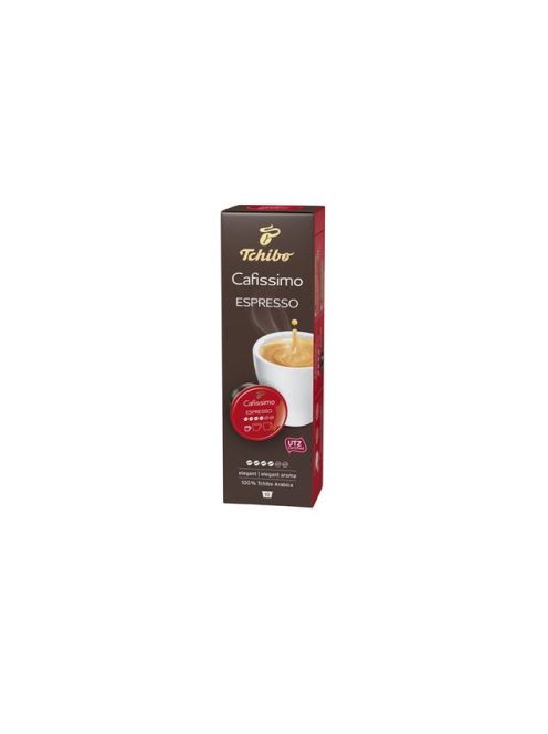 Kávékapszula, 10 db, TCHIBO "Cafissimo Espresso Elegant" (KHK649)