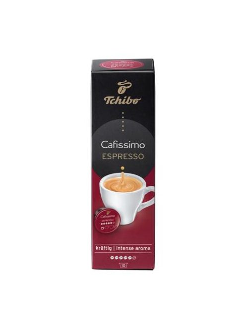 Kávékapszula, 10 db, TCHIBO "Cafissimo Espresso Intense" (KHK650)