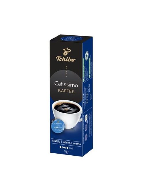 Kávékapszula, 10 db, TCHIBO "Cafissimo Coffee Intense" (KHK657)