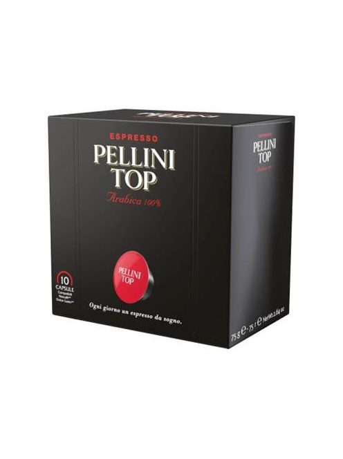 Kávékapszula, Dolce Gusto kompatibilis, 10 db, PELLINI, "Top" (KHK746)