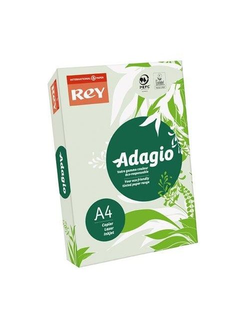 Másolópapír, színes, A4, 80 g, REY "Adagio", pasztell zöld (LIPAD48PZ) (LIPAD48PZ)