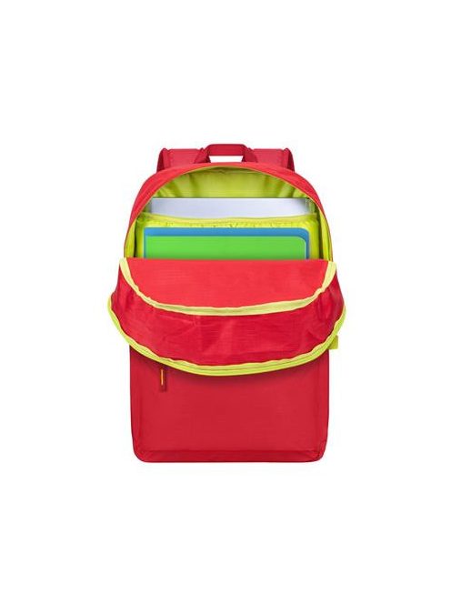 Hátizsák, notebook tartóval (15,6"), 24L, RIVACASE "5562 Mestalla Lite Urban", piros (NTRML5562R)