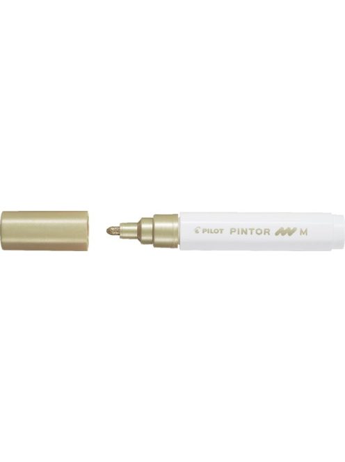 Dekormarker, 1,4 mm, PILOT "Pintor M", arany (PDMPTMA)