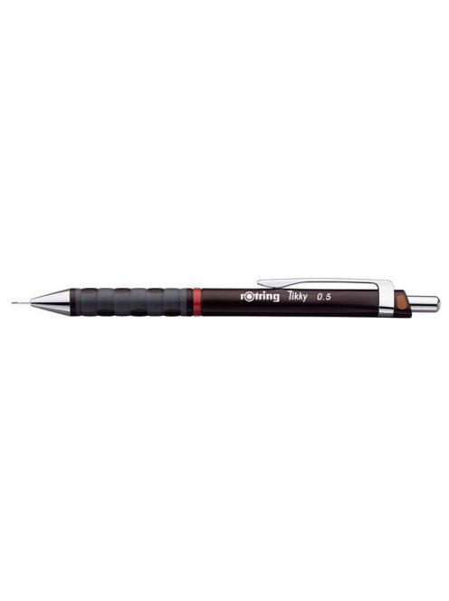 Nyomósirón, 0,5 mm, ROTRING "Tikky T", bordó (R1904691)