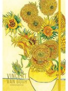 Skiccfüzet, pontrácsos, A5, 80 lap, keményfedeles, SHKOLYARYK, "Klimt&Van Gogh", vegyes (SB80359D)