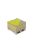 Öntapadó jegyzettömb, 76x76 mm, 400 lap, mini raklap, STICK N "Kraft Cube", vegyes színek (SN21817)