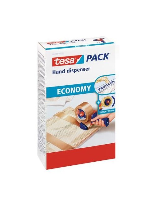 Csomagolószalag adagoló, kézi, TESA "Economy" (TE06300)