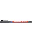 Alkoholos marker, OHP, 0,3 mm, EDDING "140 S", fekete (TED14011)