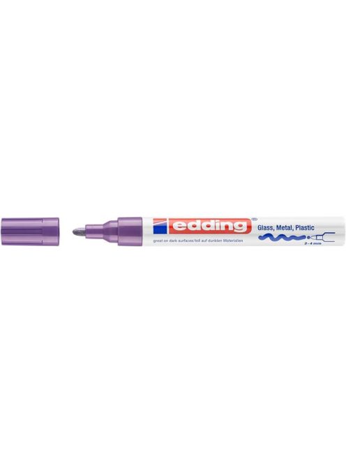 Lakkmarker, 2-4 mm, EDDING "750", lila (TED75010)