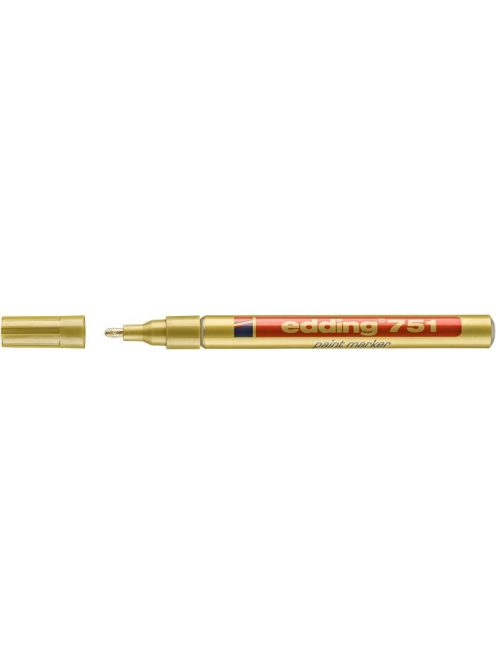 Lakkmarker, 1-2 mm, EDDING "751", arany (TED75111)