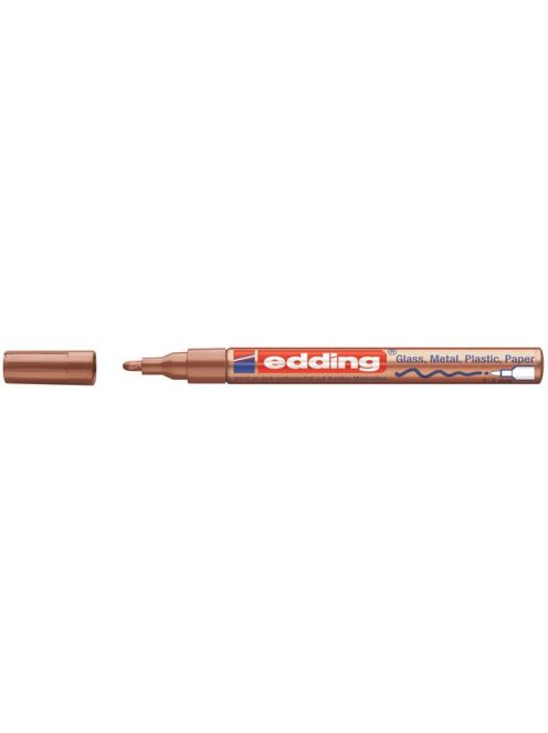 Lakkmarker, 1-2 mm, EDDING "751", vörösréz (TED751RC)