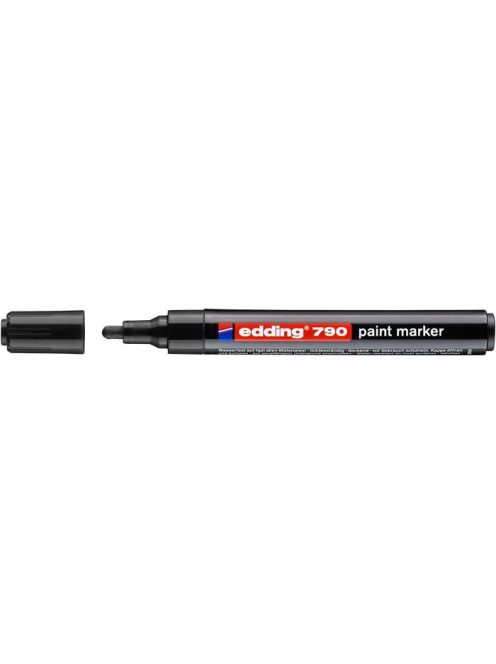 Lakkmarker, 2-3 mm, EDDING "790", fekete (TED790FK)