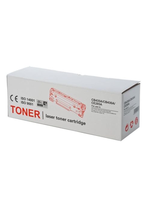 CB435A/CB436A/CE285A lézertoner univerzális, TENDER, fekete, 2 k (TOTE435A)