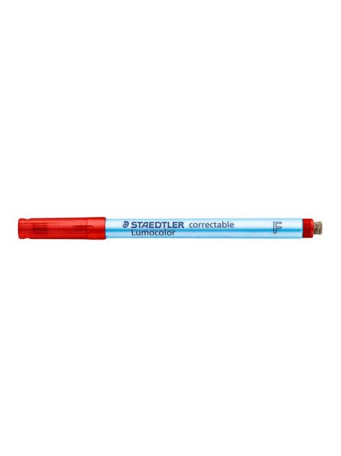 Alkoholmentes marker, OHP, 0,6 mm, STAEDTLER "Lumocolor® 305 F", piros (TS305F2)