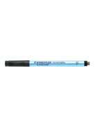 Alkoholmentes marker, OHP, 0,6 mm, STAEDTLER "Lumocolor® 305 F", fekete (TS305F9)