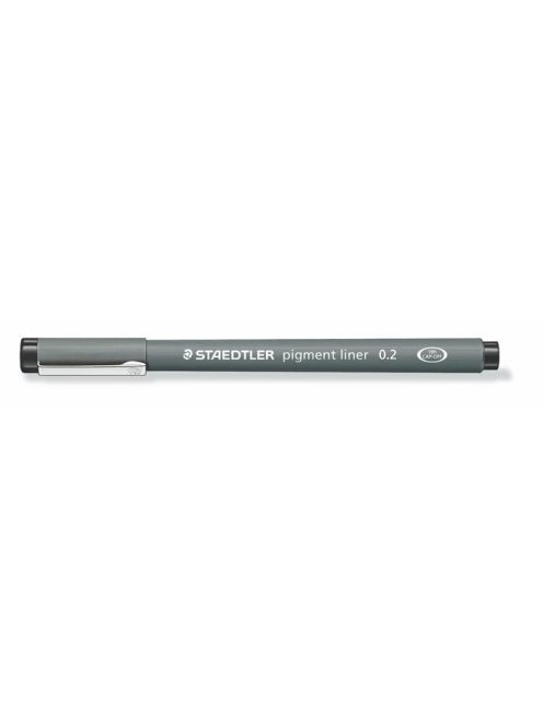 Tusfilc, 0,2 mm, STAEDTLER "Pigment Liner 308", fekete (TS308029)