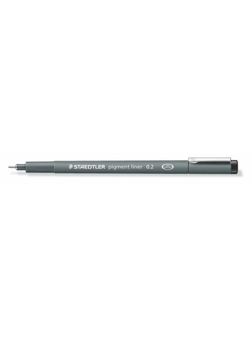 Tusfilc, 0,2 mm, STAEDTLER "Pigment Liner 308", fekete (TS308029)