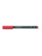 Alkoholos marker, OHP, 0,4 mm, STAEDTLER "Lumocolor® 313 S", piros (TS3132)