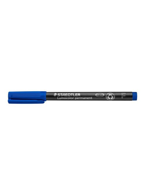 Alkoholos marker, OHP, 0,6 mm, STAEDTLER "Lumocolor® 318 F", kék (TS3183)