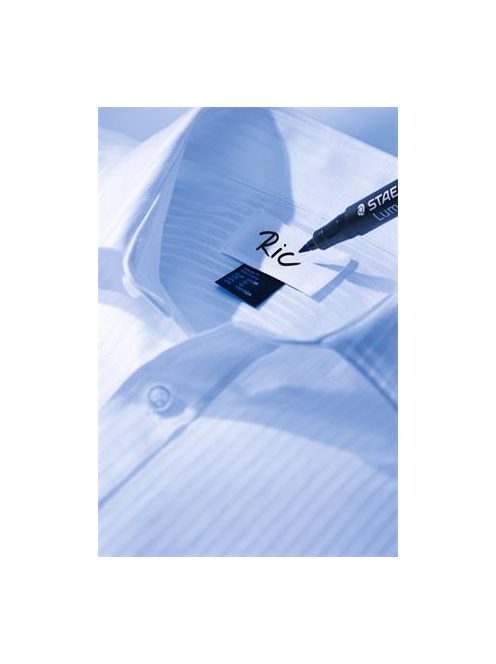 Textil jelölő alkoholos marker, 0,6 mm, kúpos, STAEDTLER "Lumocolor® laundry 319 LM", fekete (TS319LMF9)