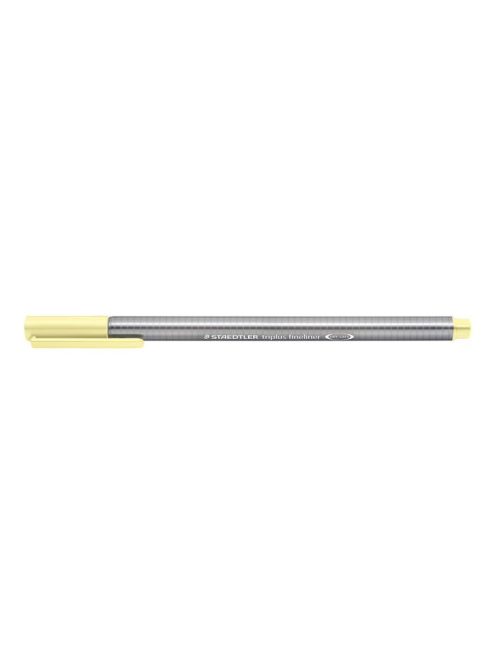 Tűfilc, 0,3 mm, STAEDTLER "Triplus 334",  vanília (TS33413)