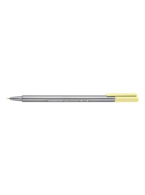 Tűfilc, 0,3 mm, STAEDTLER "Triplus 334",  vanília (TS33413)