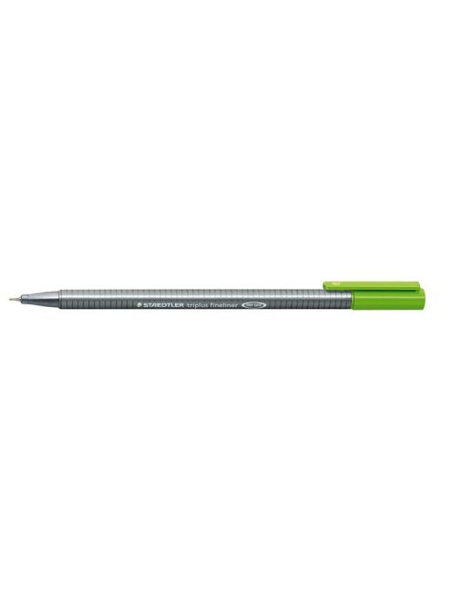 Tűfilc, 0,3 mm, STAEDTLER "Triplus 334", világoszöld (TS33451)