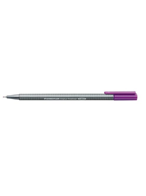 Tűfilc, 0,3 mm, STAEDTLER "Triplus 334", sötétlila (TS3346)