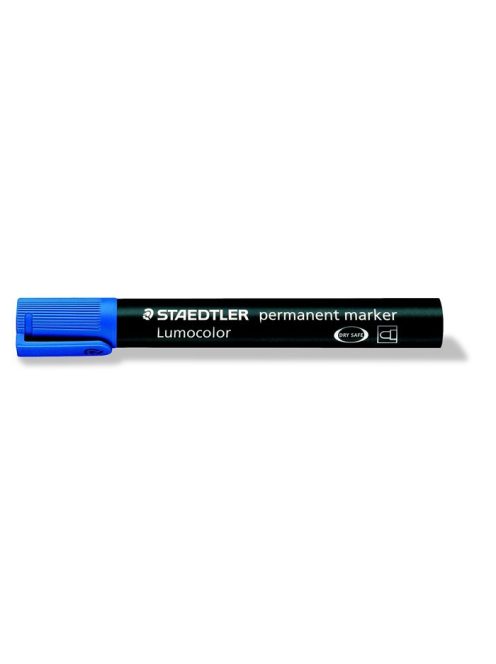 Alkoholos marker, 2 mm, kúpos, STAEDTLER "Lumocolor® 352", kék (TS3523)