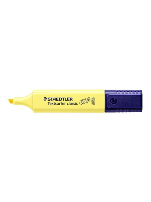 Szövegkiemelő, 1-5 mm, STAEDTLER "Textsurfer Classic Pastel 364 C", sárga (TS364C100)