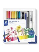 Ecsetirón készlet, kétvégű, STAEDTLER "Mixed Set 5", 8 különböző szín (TS6130011)