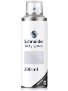 Akrilfesték spray, 200 ml, SCHNEIDER "Paint-It 030", átlátszó fényes bevonat (TSC030BF)